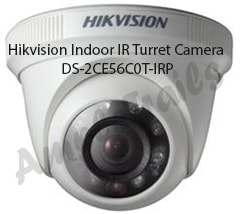 Hikvision night vision Indoor IR Turret Camera DS-2CE56C0T-IRP