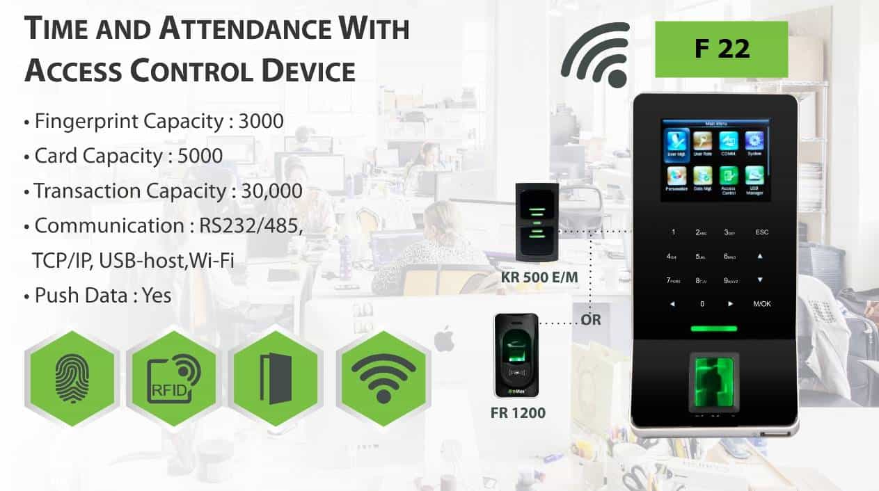 Time Attendance Access Control Device