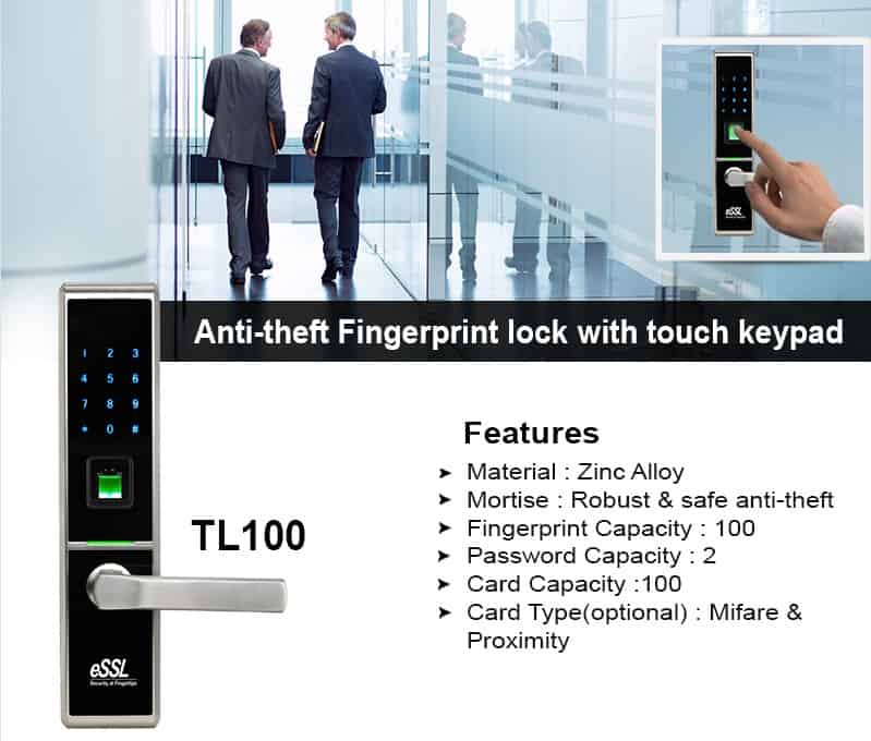 Fingerprint Door Lock eSSL TL100