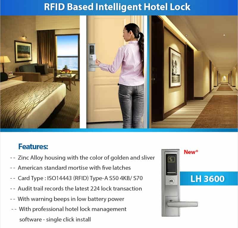 LH 3600 Hotel Locks supplier in Gurgaon
