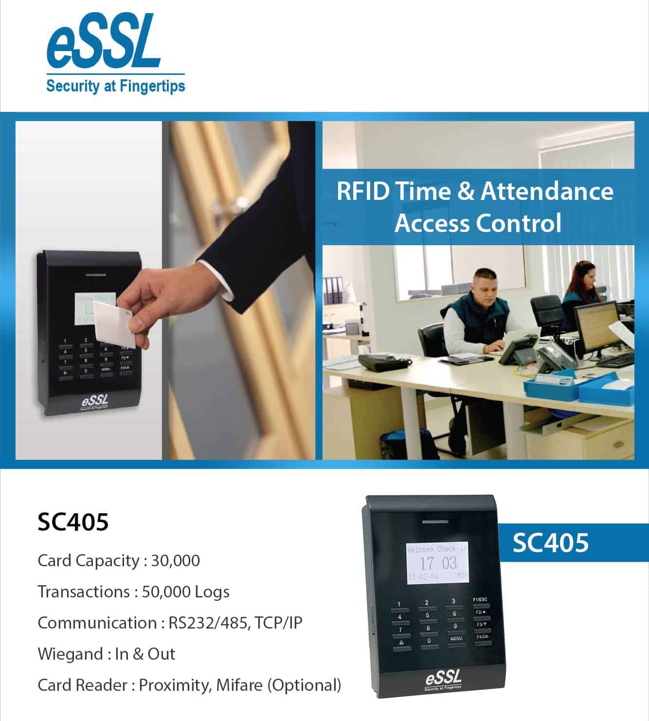 RFID Access Control System eSSL SC405