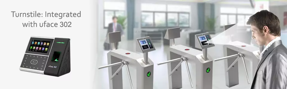 turnstile gate with face recognition