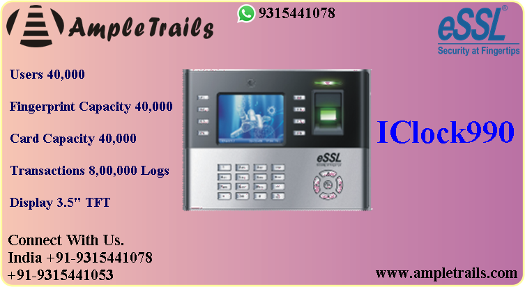iclock 990 biometric price