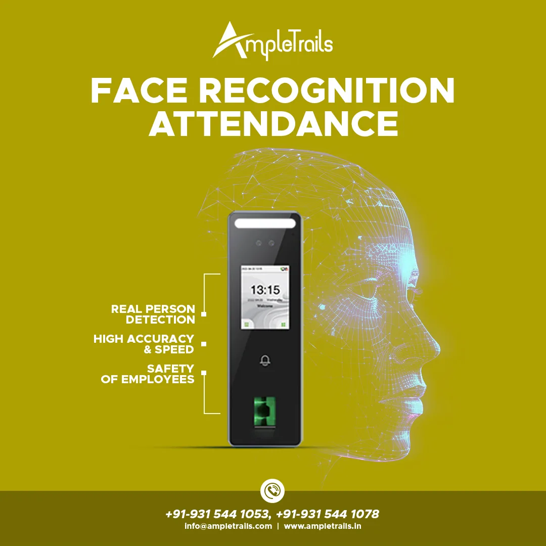 Face Fingerprint Attendance Machine