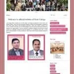 Degree college website designing Web Development web designing