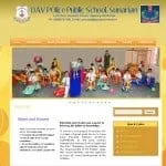 DAV School website designing web designing CBSE Website according to CBSE norms