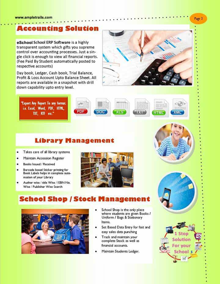 School Software For Finance