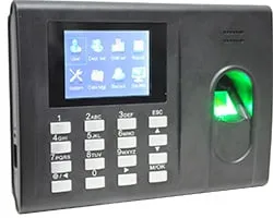 Biometric time attendance system