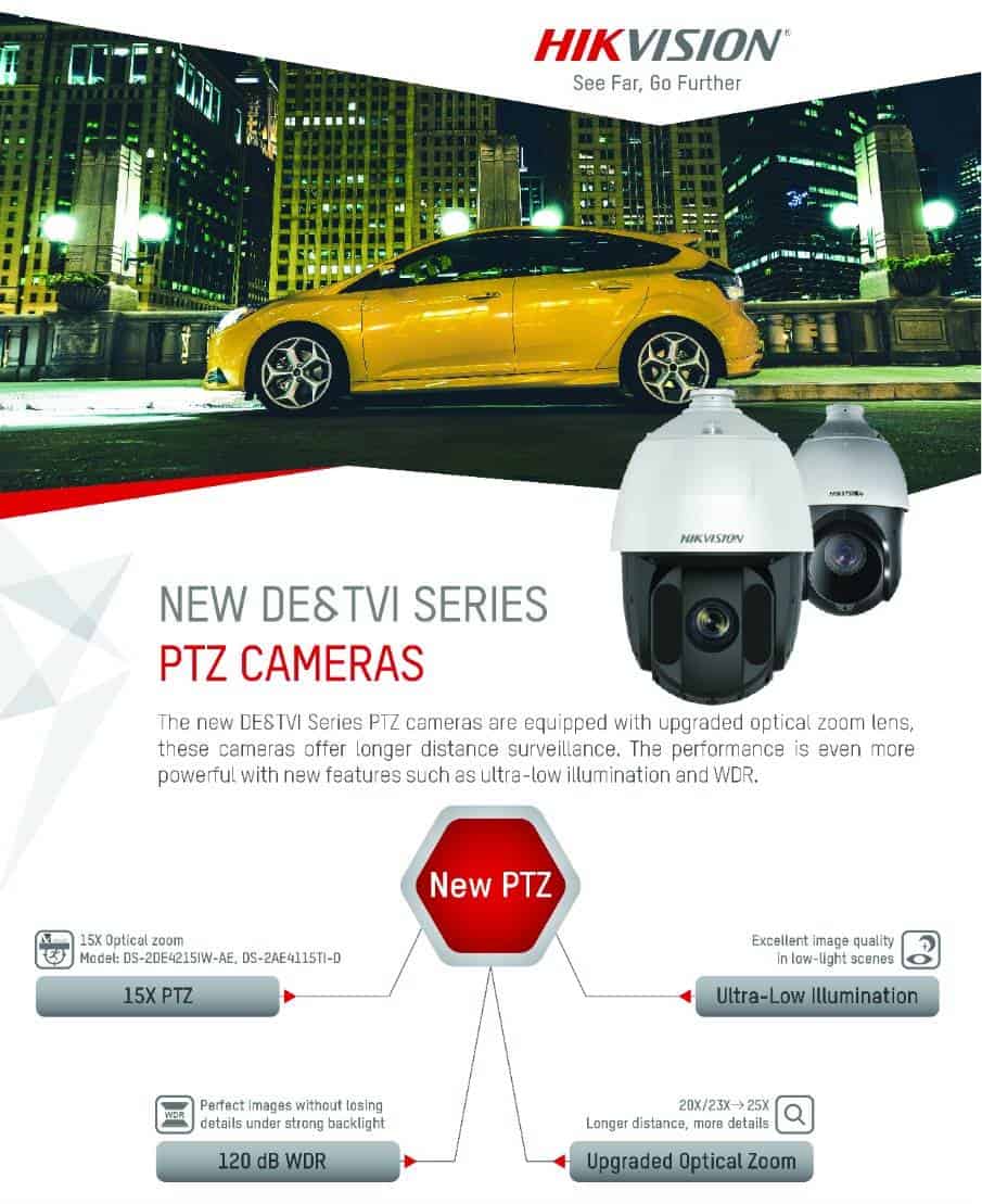 Hikvision PTZ Cameras Latest