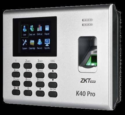 ZKTeco K40 Fingerprint Biometric System Price, Specification & Features
