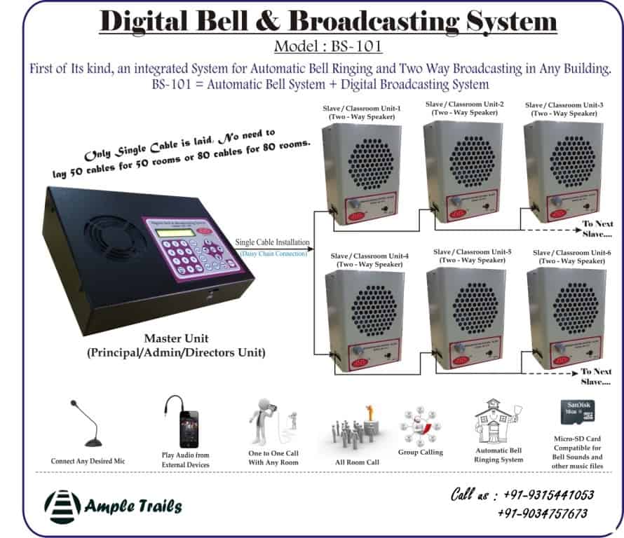 Broadcasting System For Schools