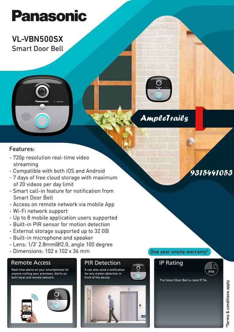 Panasonic Smart Door Bell VL-VBN500Sx