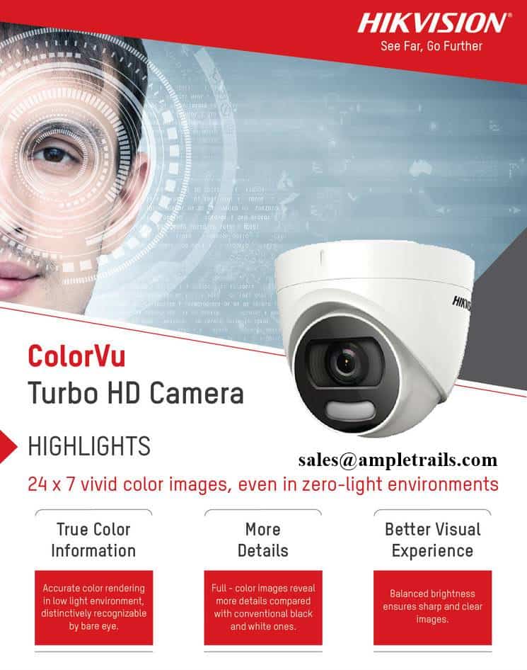 Hikvision's ColorVu Turbo HD Camera