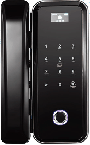 Fingerprint Glass Door Lock