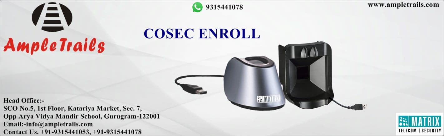  MATRIX COSEC ENROLL FINGERPRINT