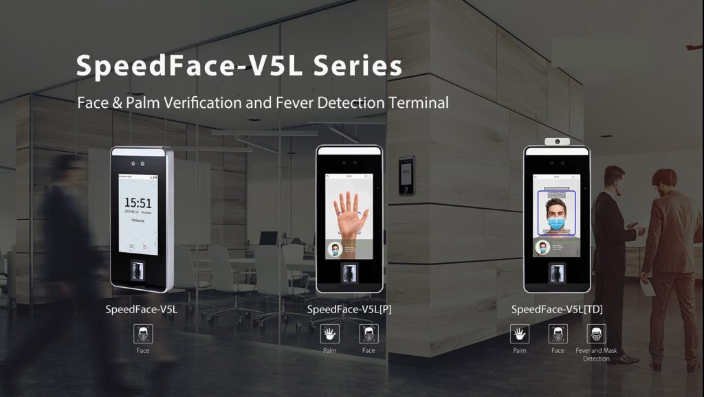 Face Palm Verification Fever Detection Machine