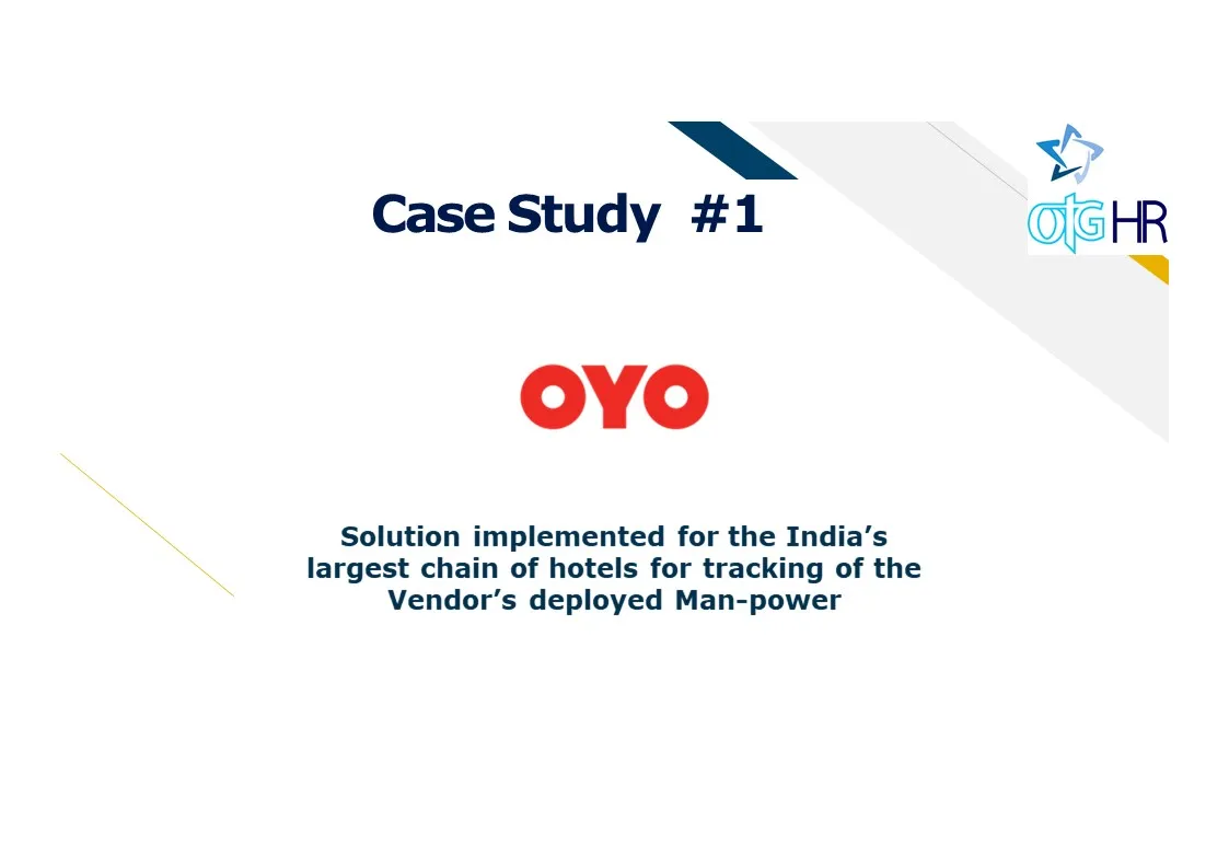 Customers Using Online Attendance System — OTG HR