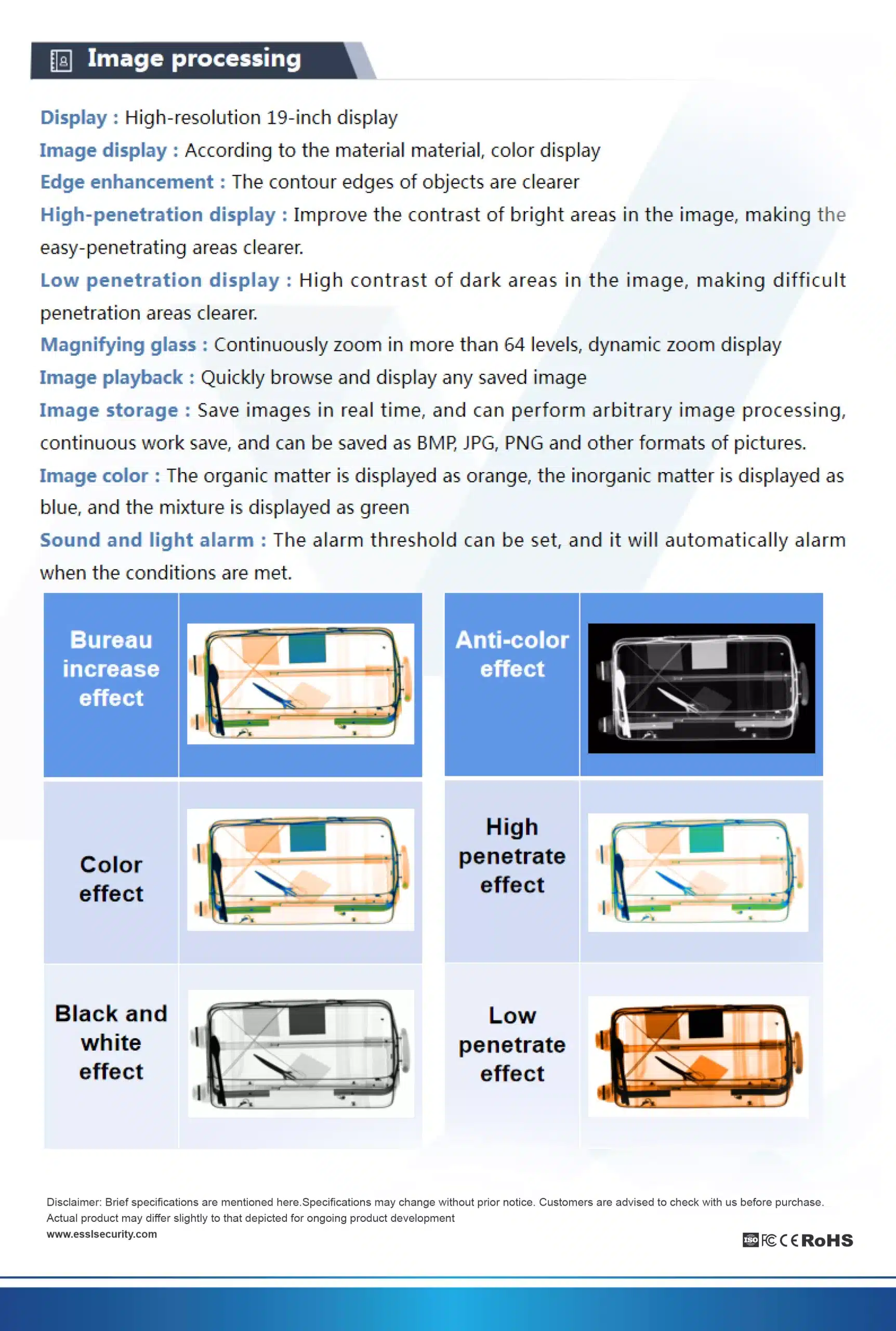 3D X-ray Baggage Scanner