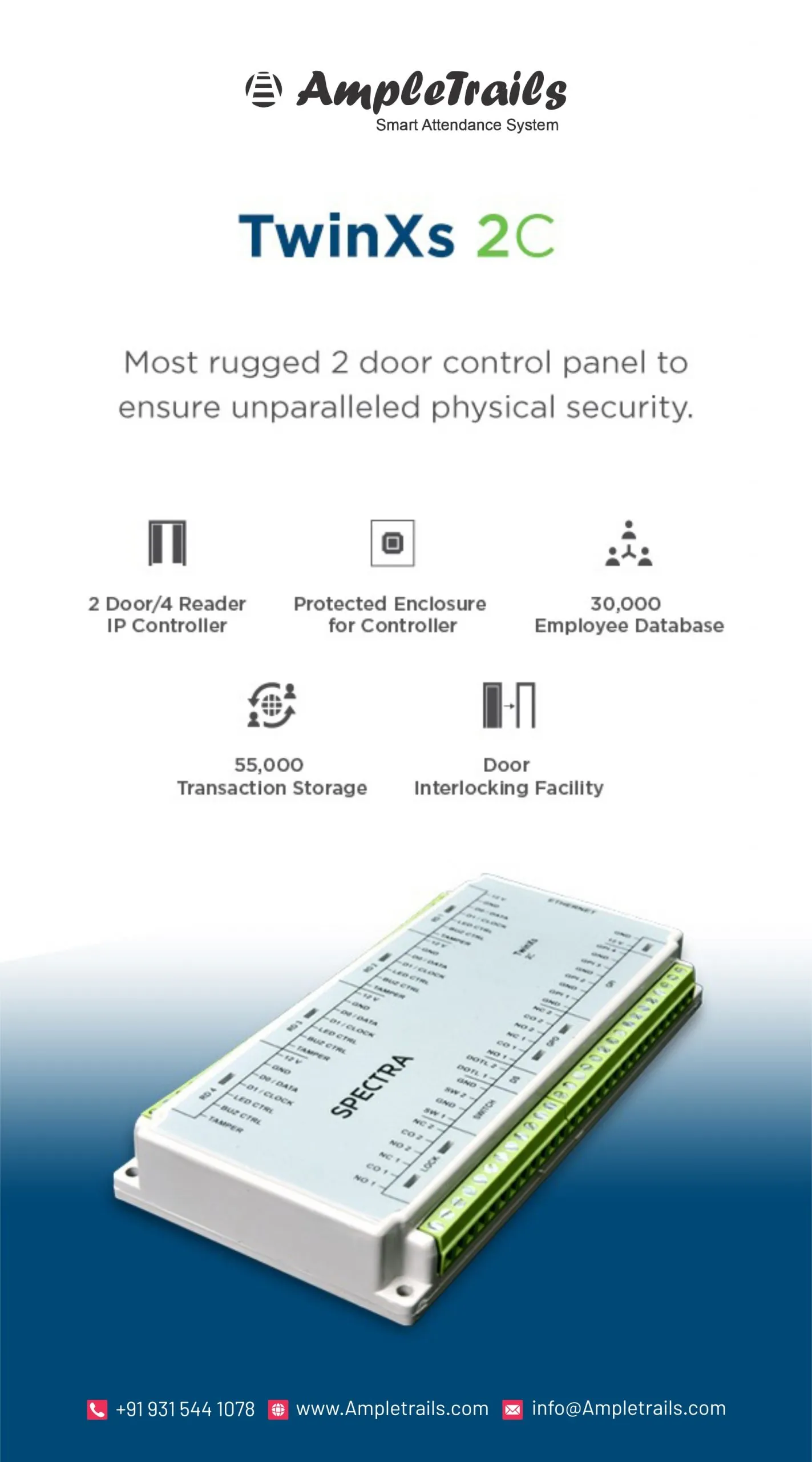 Spectra 2 door controller