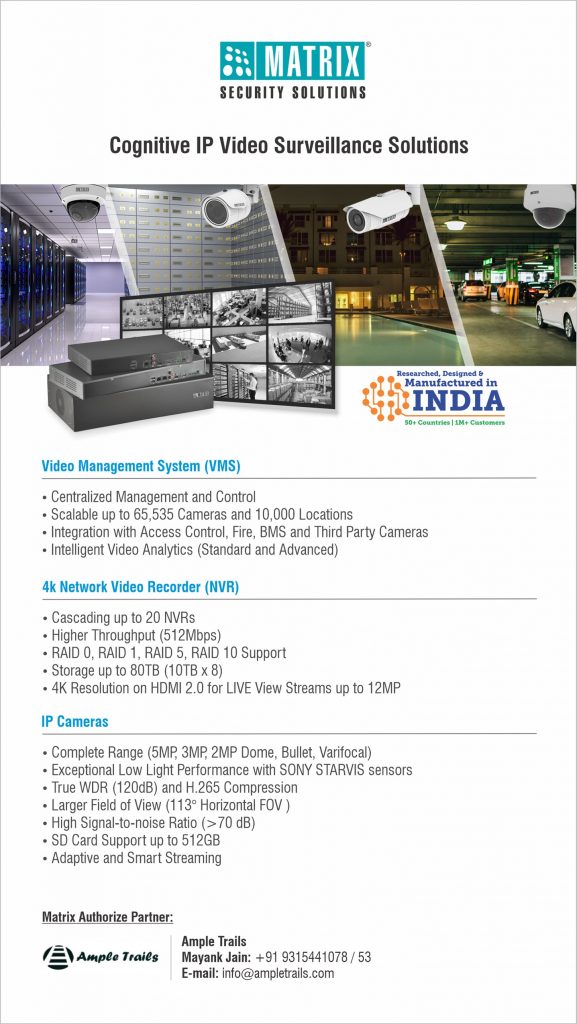 Matrix NVR IP Cameras Solution