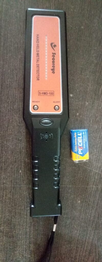 HHDM Hand Held Metal Detector
