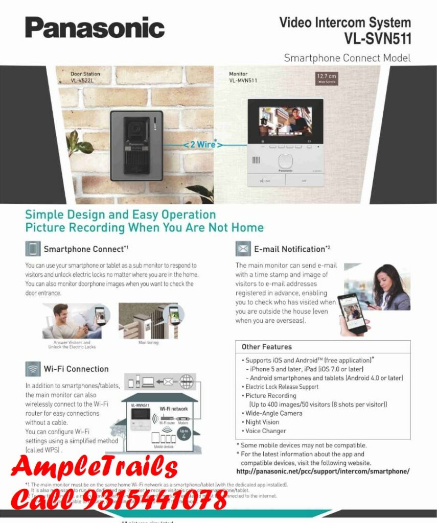 VL-SVN511 Panasonic VDP with WIfi