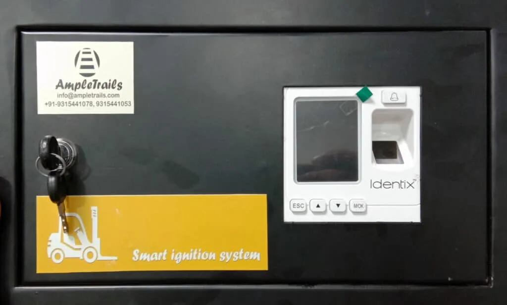 Biometric vehicle access system using fingerprint recognition