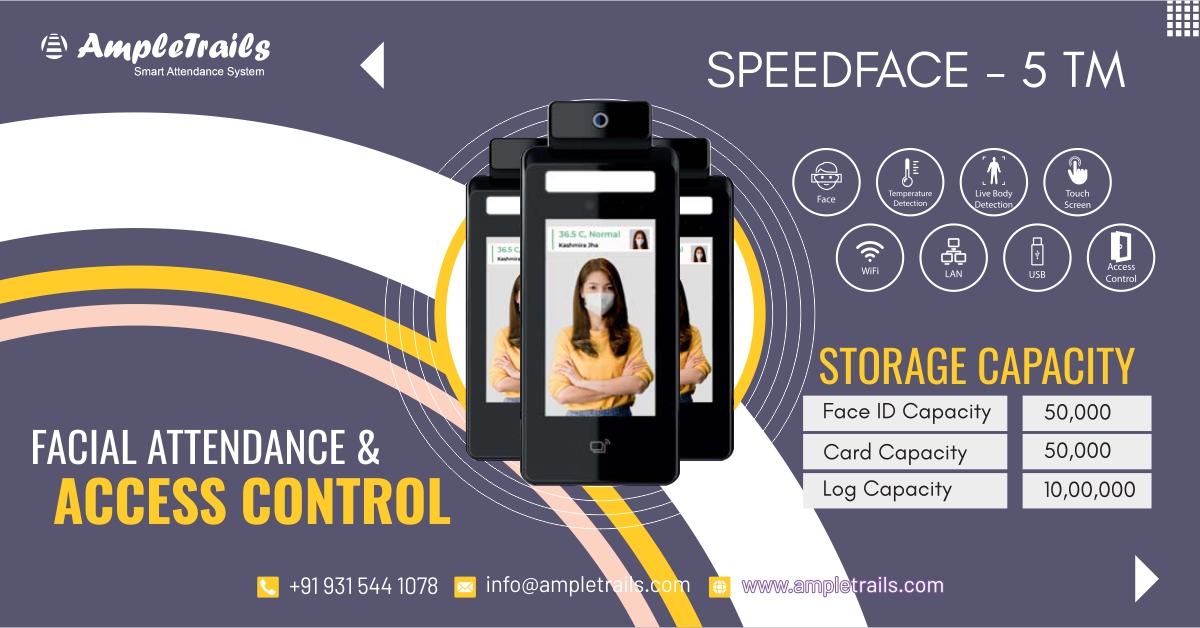 Biometric Door Reader With Body Temperature Detection