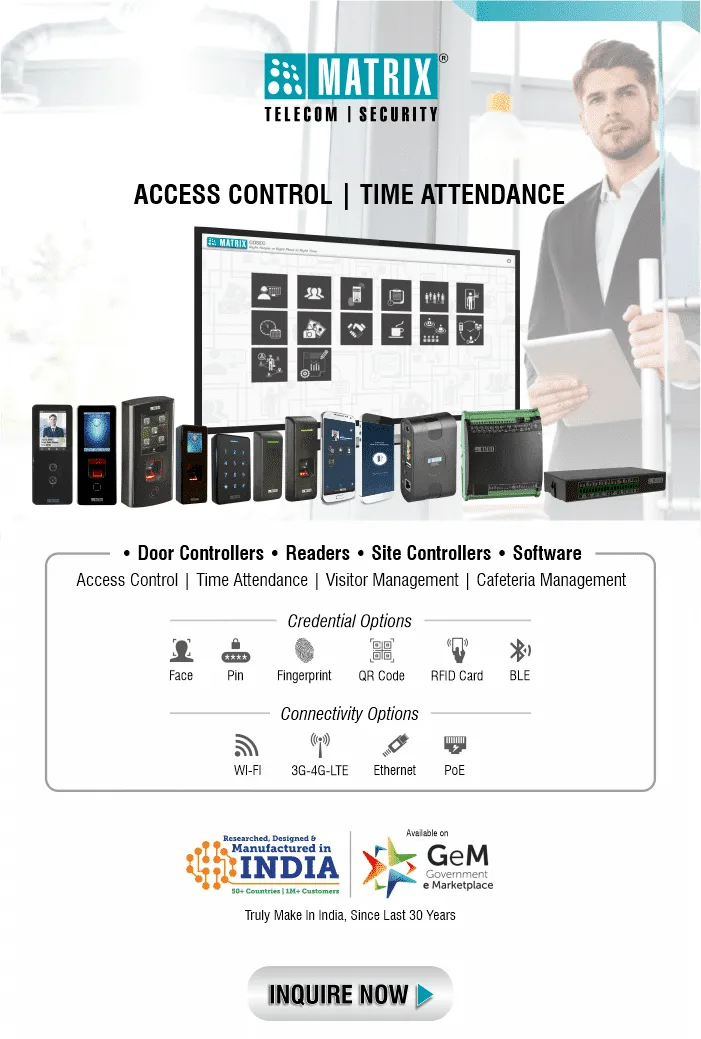 Matrix Access Control and Time-Attendance Solutions