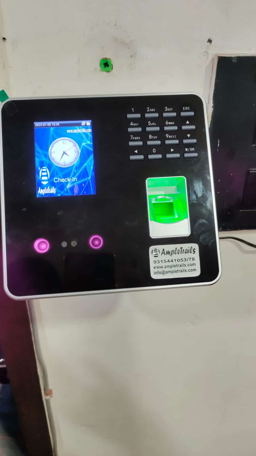 Face Attendance Machine