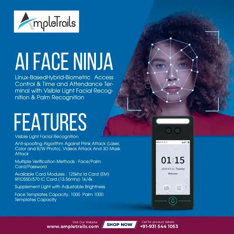 Face Recognition Time Attendance Machine