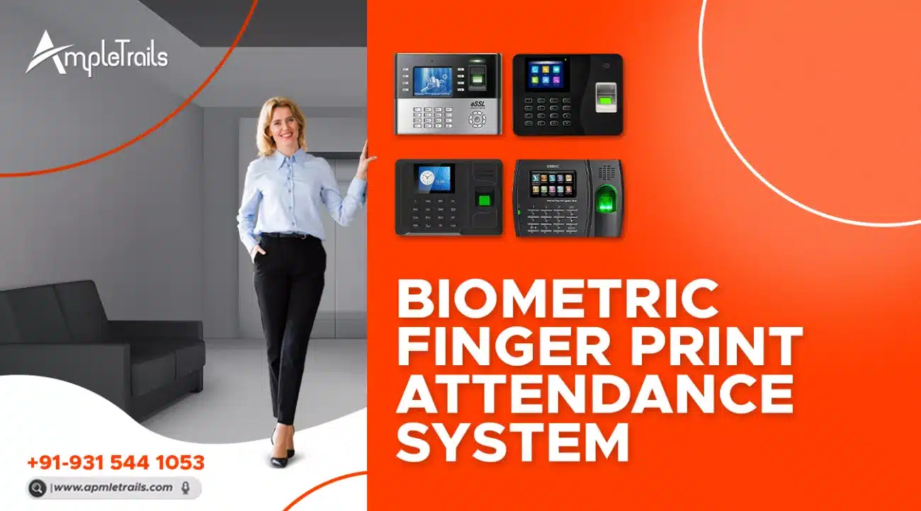Biometric Fingerprint Face Recognition Reader with Time Office Software in Manesar