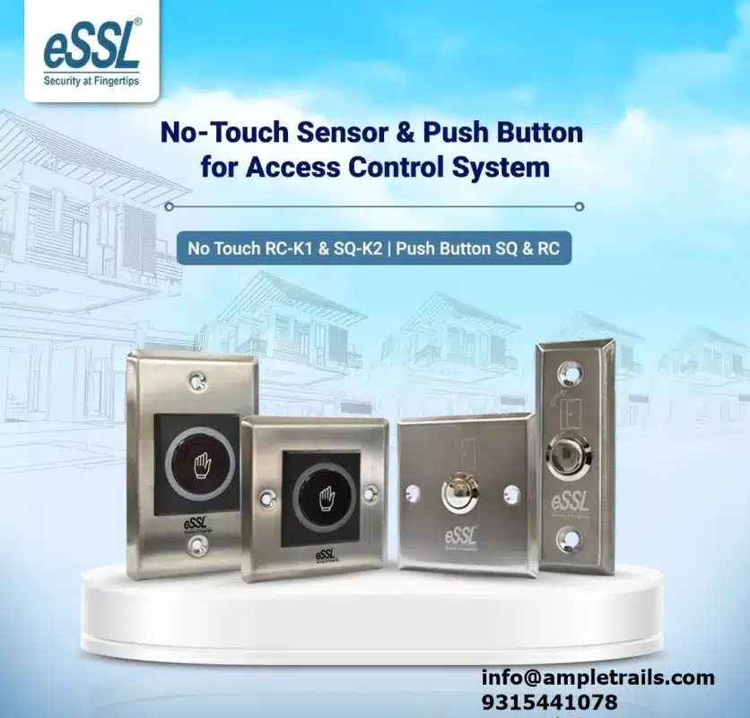No Touch Push Button