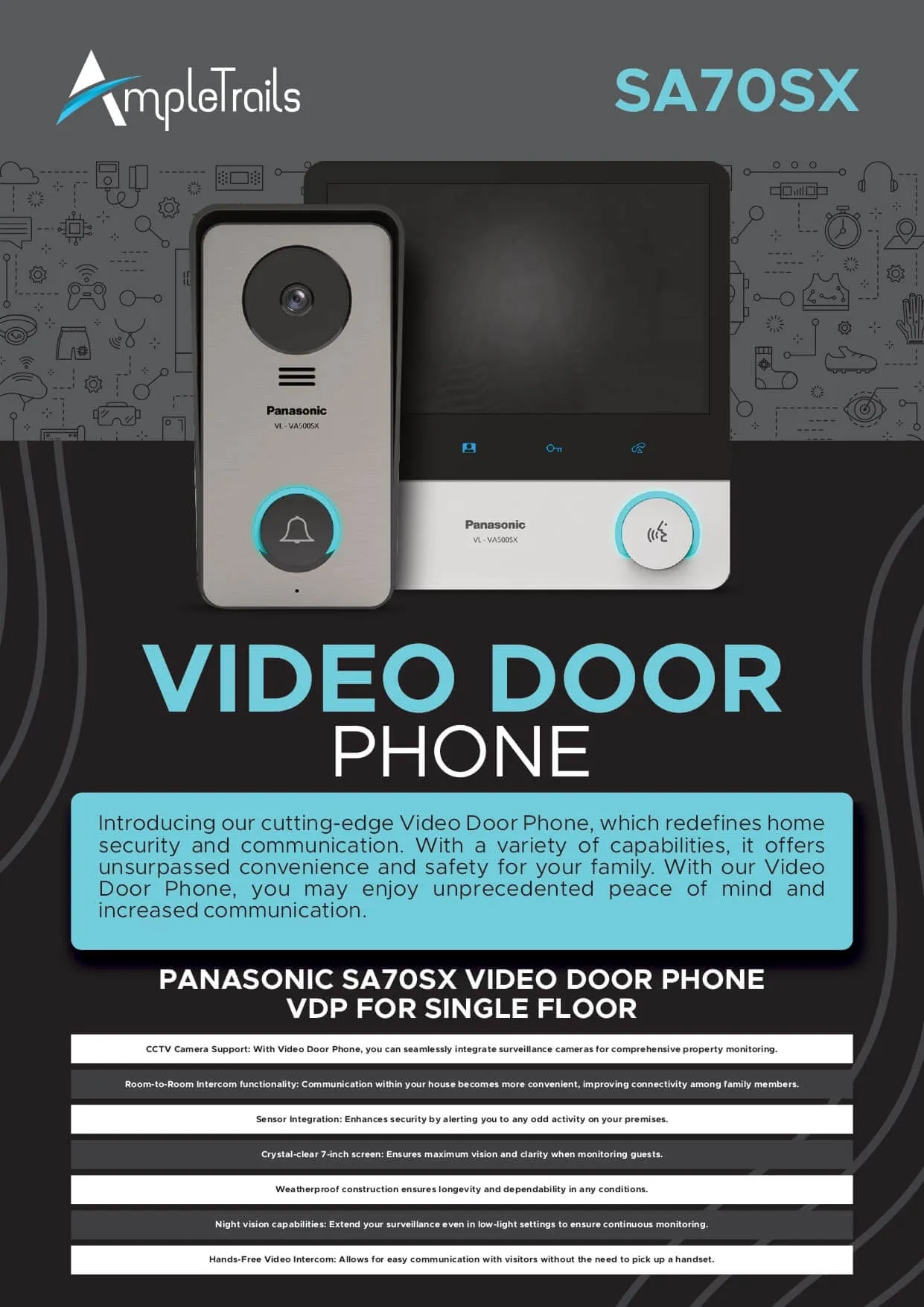 Panasonic VL-SA70SX Brochure