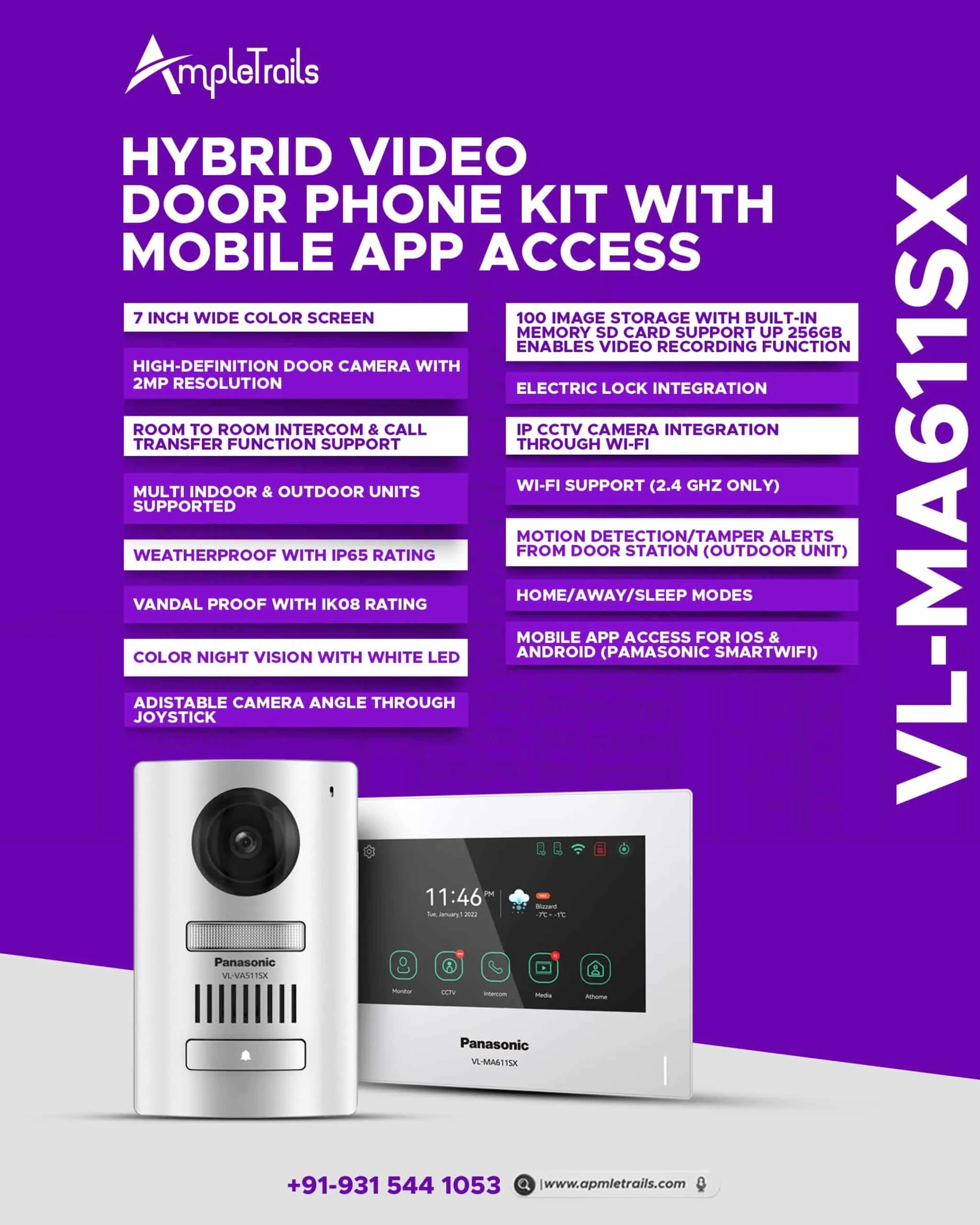Video Door Phone with Mobile App