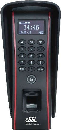 TF 1700 Durable access control attendance machine used outsite