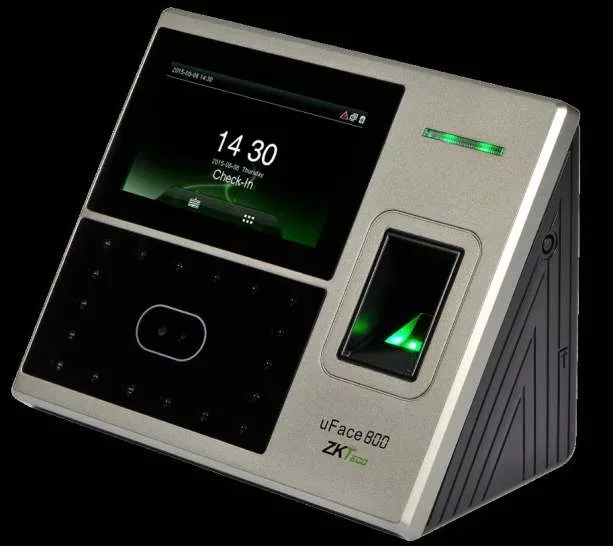 uFace 800 Multi-Biometric Time Attendance and Access Control Terminal ZKTeco
