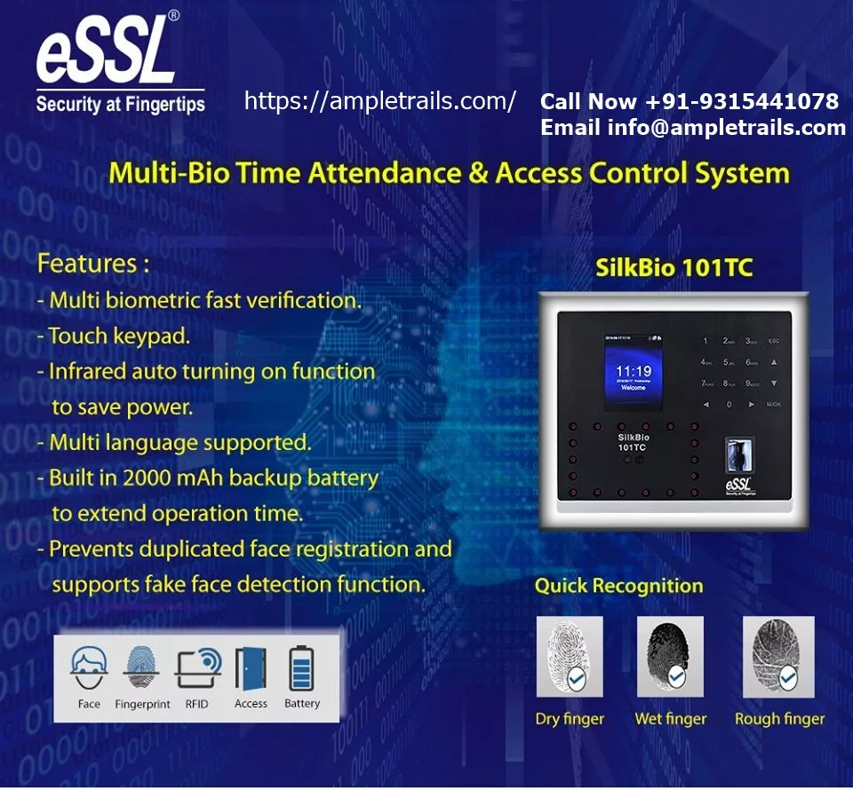 eSSL SilkBio Face Attendance Machine