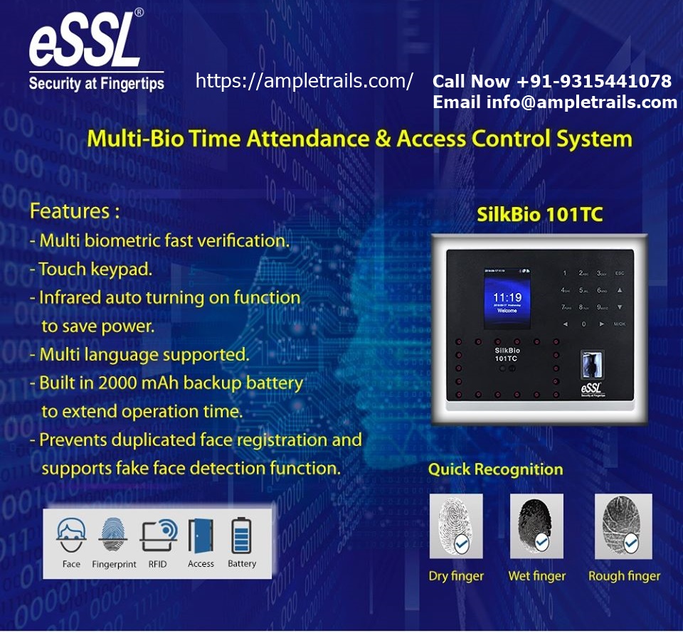 eSSL SilkBio 101 TC biometric attendance