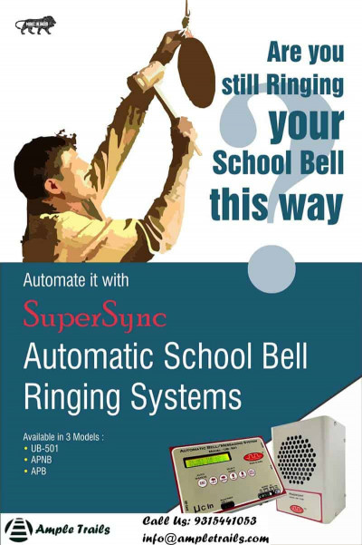 Automatic School Bell Multiple Sound