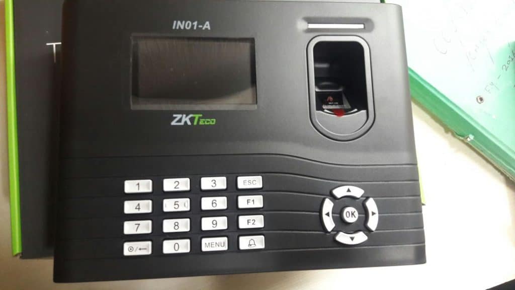 IN 01 ZKTeco Biometric Attendance Machine Best Quality
