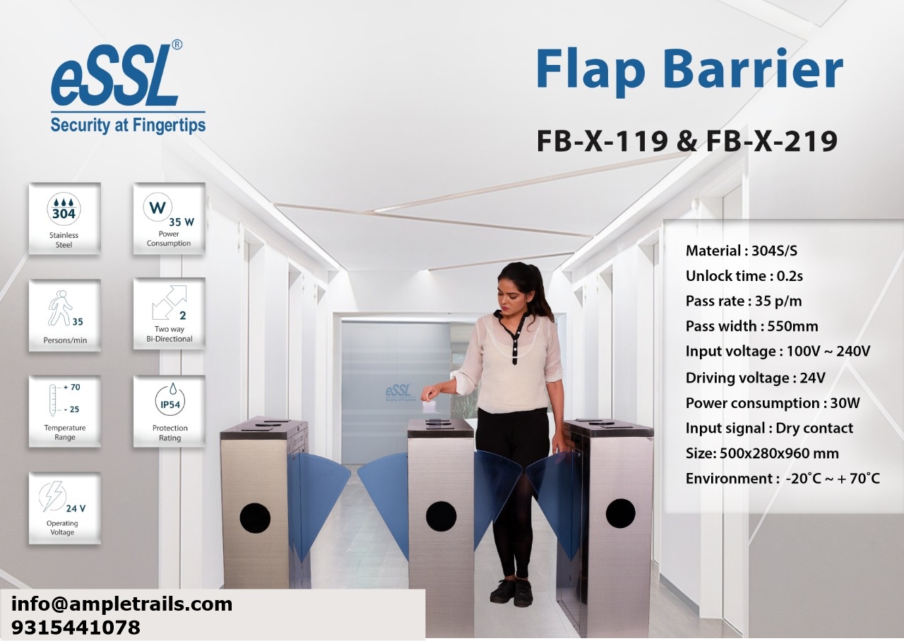 eSSL Flap Barrier