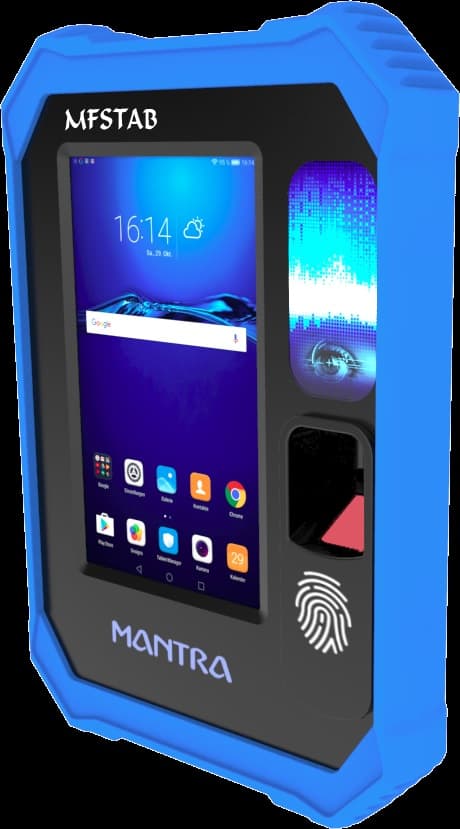 Mantra Aadhar Biometric Machine MFS Tab