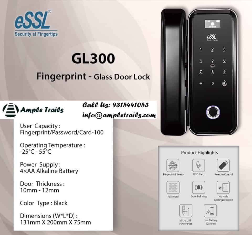 access control system for glass door