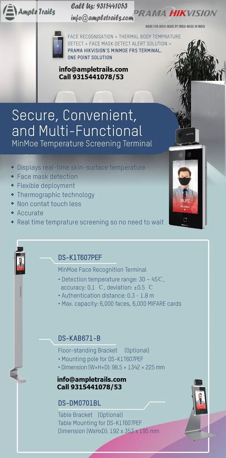Temperature Attendance Facial Recognition