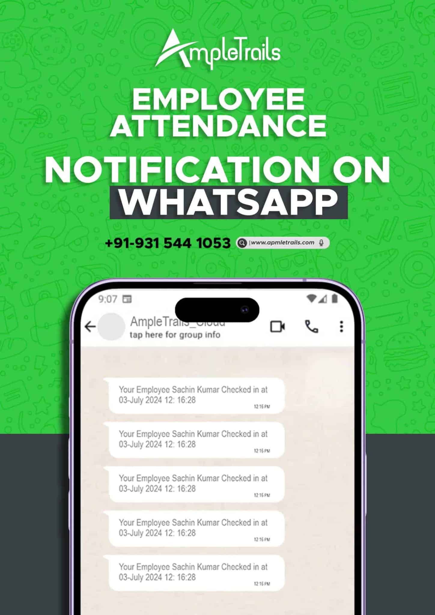 School Attendance Management Solutions Whatsapp Alert