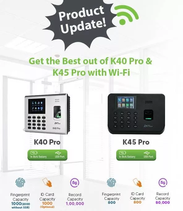 K40 Pro K45 Pro are now available with Wi-Fi