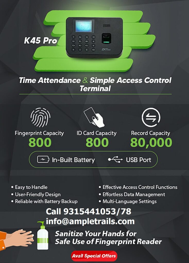 Time Attendance & Access Control Terminal