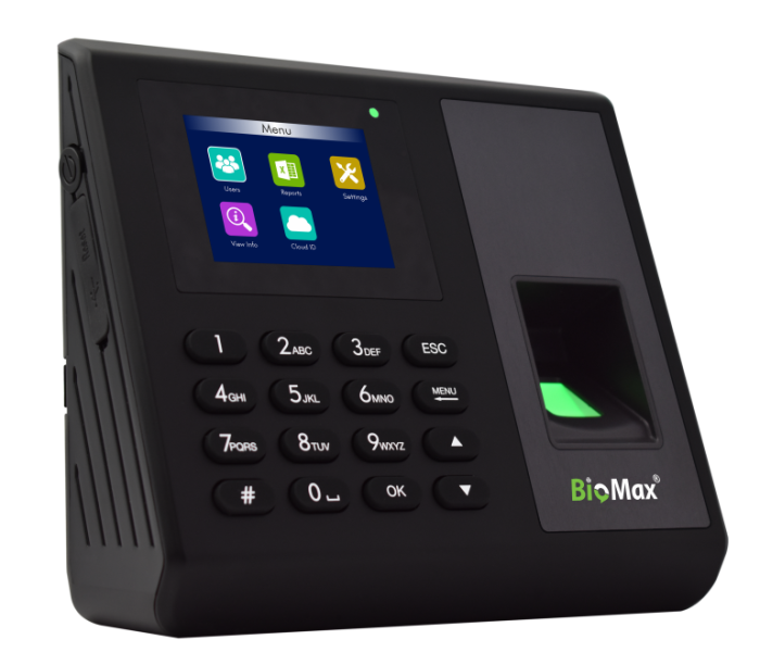 Biomax Security N-BM30W Pro Fingerprint Attendance Device