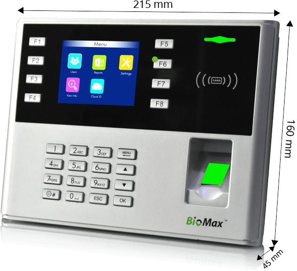 Multi-Bio Time Attendance and Access Control System